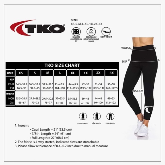 TKO - High Waisted leggings - Picture 5 of 6